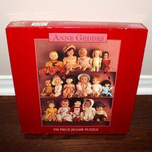 3/$28❤️new Anne Geddes DOLLS puzzle 550pcs Ceaco 2000 antique porcelain #2312-12